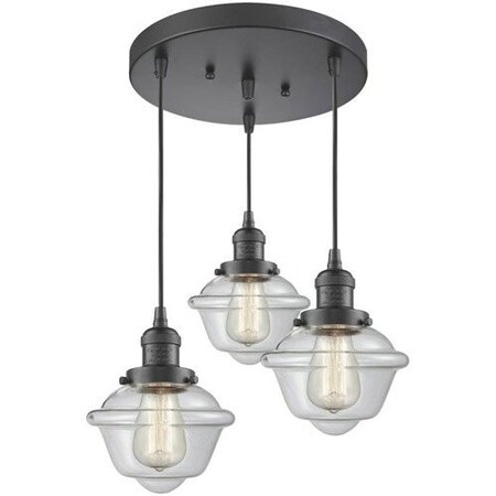 Innovations Lighting 3 Light Multi-Pendant 211/3-OB-G532